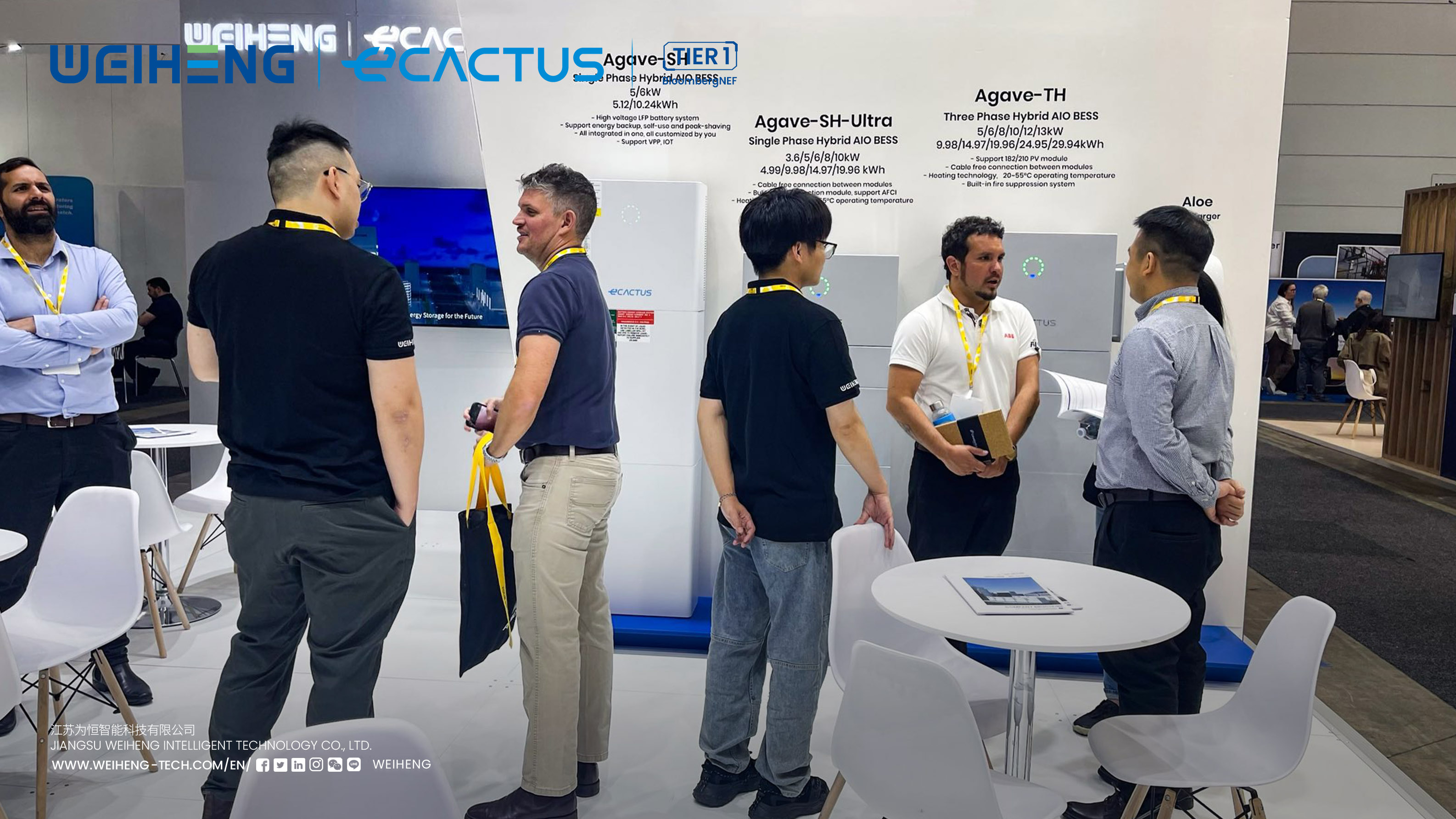 WEIHENG ECACTUS Partners with Tesseract ESS to Showcase Cutting-Edge Energy Storage Solutions at All-Energy Australia