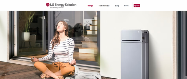LG Energy Solution RESU 16H Prime