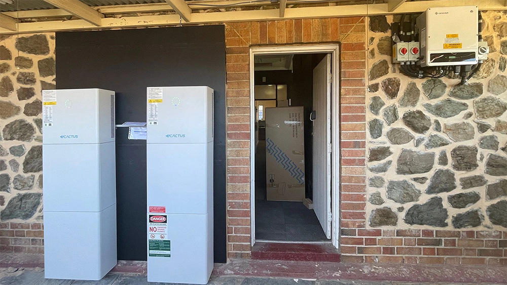 Australien – Einphasiges Energiespeicherprojekt