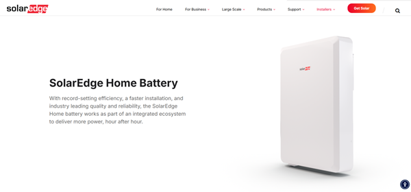 SolarEdge Home Battery