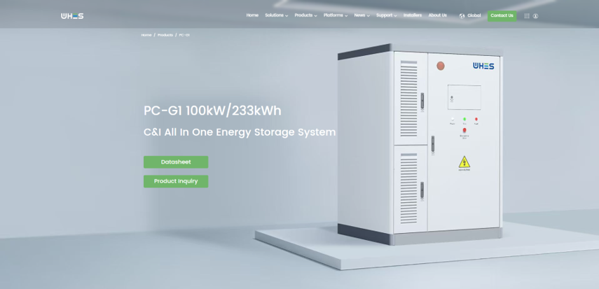WHES PC-G1 C&I energy storage system