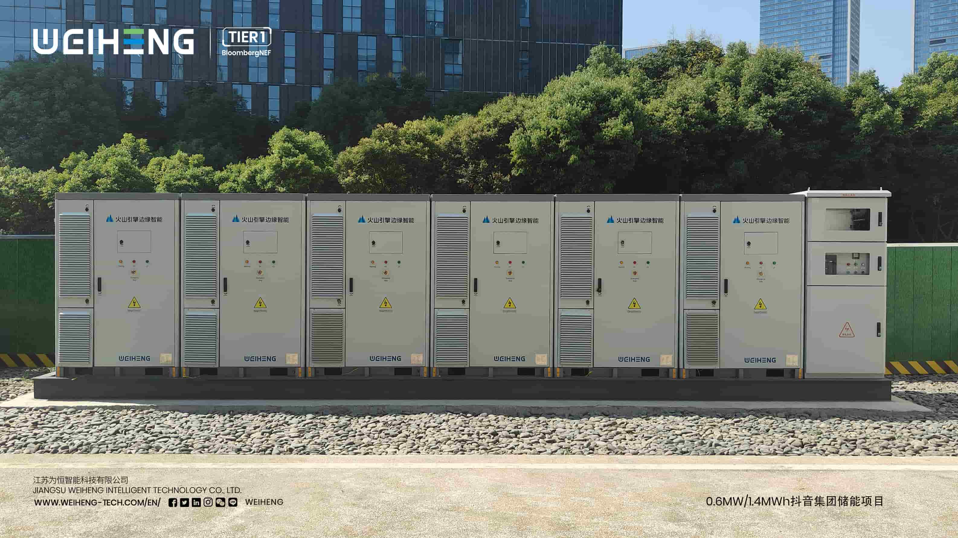 0.6MW/1.4MWh Commercial Energy Storage-Tiktok