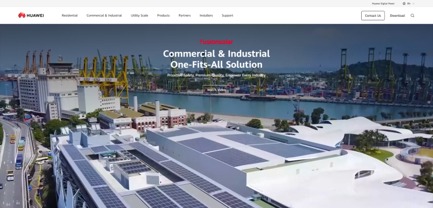 Huawei FusionSolar ESS solution