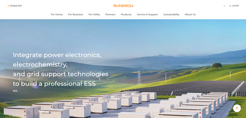 Sungrow ESS solution